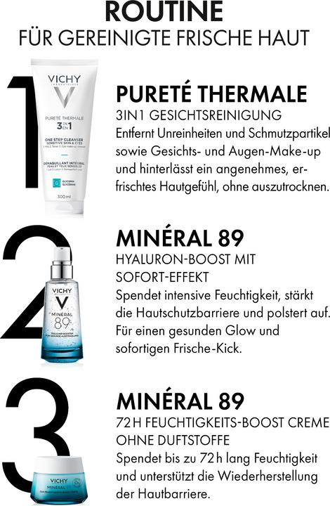 Immagine prodotto Vichy Pureté Thermale Detergente viso 3in1 (Lozione detergente, 300 ml)