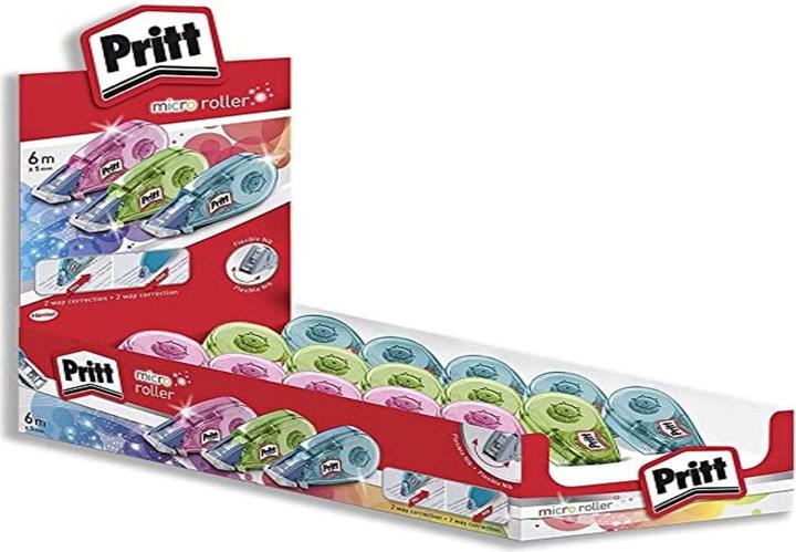 Actual product image Pritt Correction roller Micro, in a display of 15