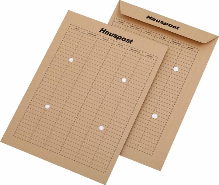 Actual product image Magni ELEPA 30007317 House mail envelopes C4, 110 gsm, brown, 250 pieces (1 x)