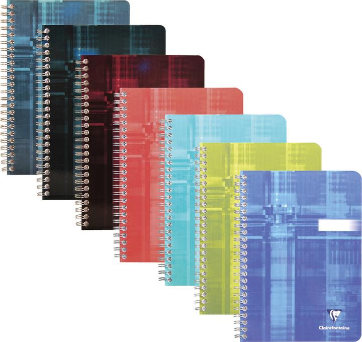 Produktbild Clairefontaine Spiralbuch (A5, Liniert, Weicher Einband)