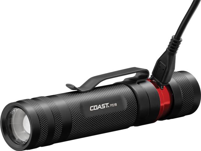Actual product image Coast PX1R rechargeable hand lamp 460 lumens (10 cm, 460 lm)