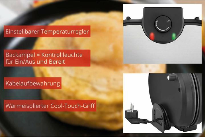 Actual product image Unold pancake maker