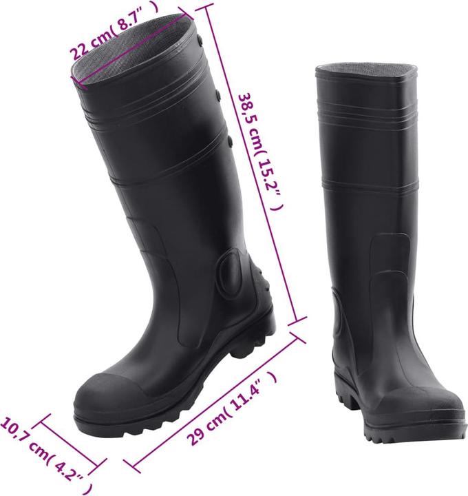 Actual product image VidaXL Rubber boots (42)