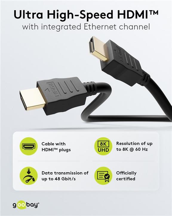 Immagine prodotto Goobay HDMI - HDMI (1 m, HDMI)