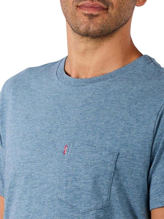 Image du produit Levis Classic Pocket T-Shirt indigo wash heather (S)