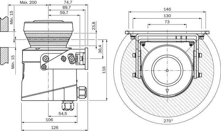 Image du produit Sick S30B-2011BA (Codes à barres 1D)