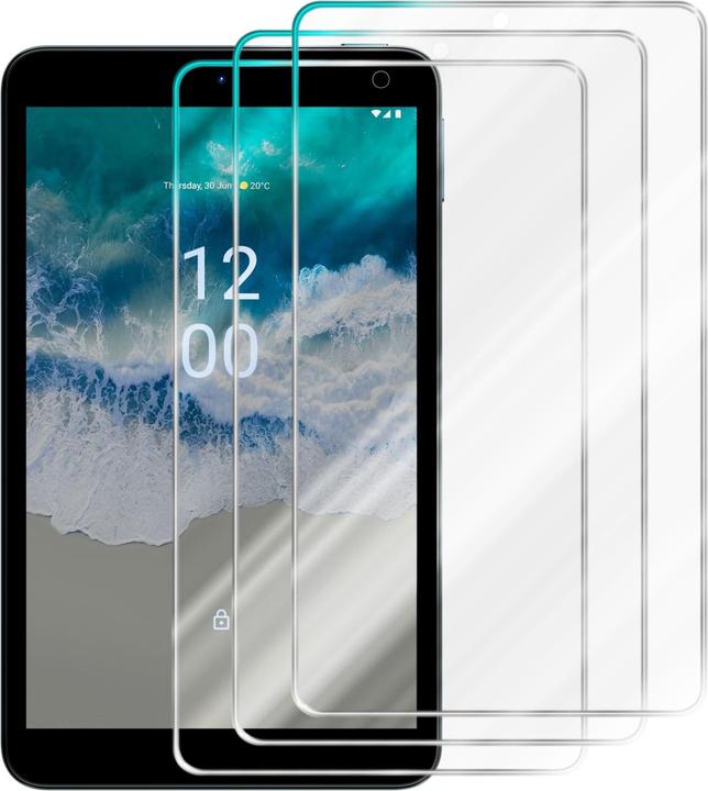 Image du produit Cadorabo 3x Film de protection pour Nokia T10 3er Pack Tempered (3 pièce(s), T10)