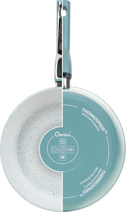 Actual product image Genius Cerafit Revolution (24 cm, Frying pan, Aluminium)