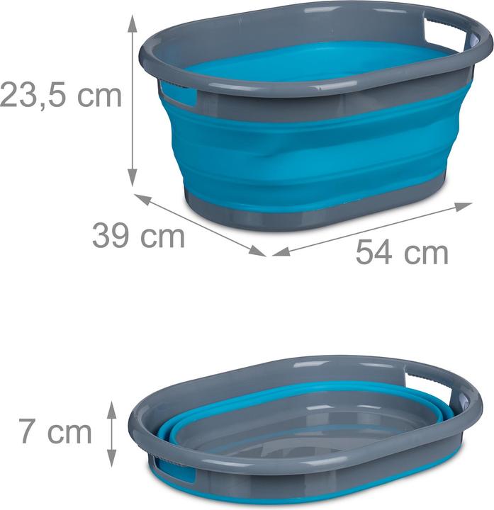 Actual product image Relaxdays Laundry hamper (21 l)