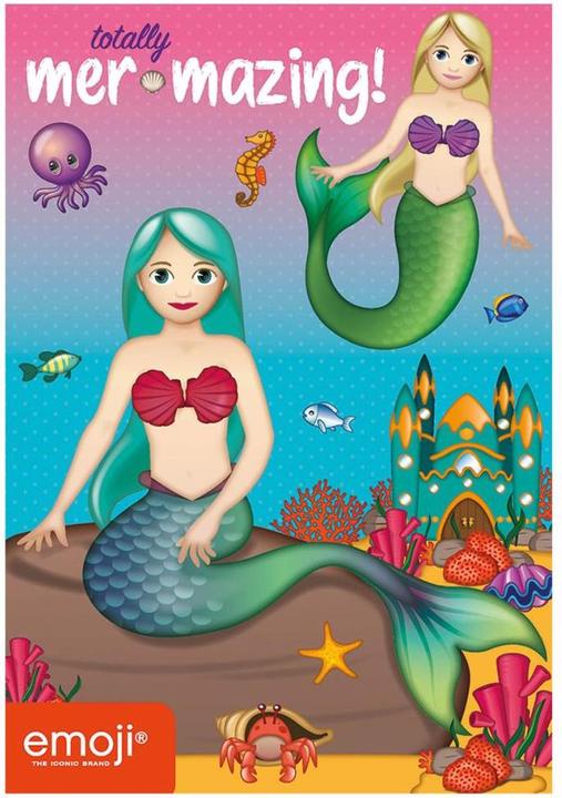 Produktbild Emoji Meerjungfrau Grusskarte Totally Mer Mazing! Karton (1 Stk.)