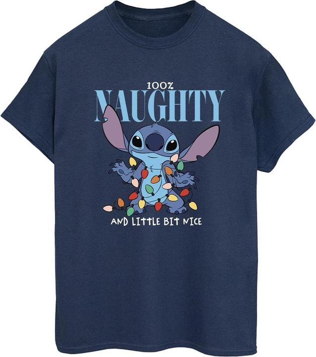 Image du produit Disney - T-shirt LILO & STITCH NAUGHTY & NICE - Femme (4XL)
