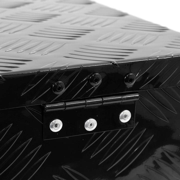 Produktbild XPOtool Werkzeugbox Alu 50,8x30,5x24cm Schwarz Transportbox Werkzeugkiste Alubox