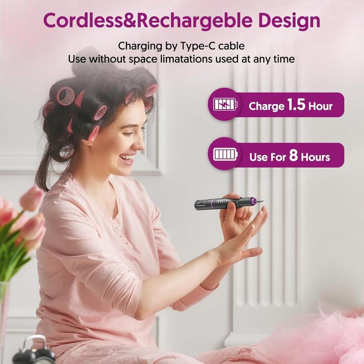 Image du produit Halmai Set de fraises à ongles électriques