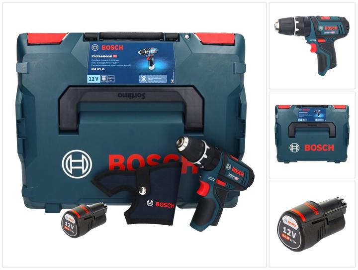 Immagine prodotto Bosch Professional GSB 12V-15 (Batteria ricaricabile)
