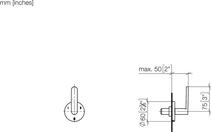 Produktbild Dornbracht Dornb Fertigmontageset META f UP-Dreiwege-Umst. 36210661 pl ma