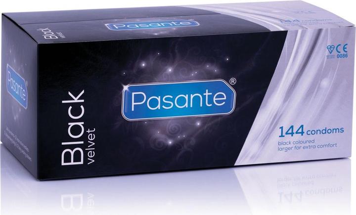 Pasante black velvet (144 pcs.)