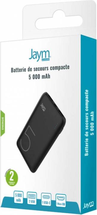 Image du produit Jaym JMPW004 Banque de puissance (5000 mAh)