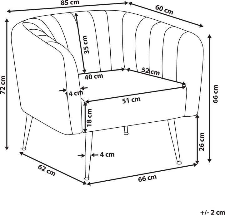 Actual product image Beliani Laconia
