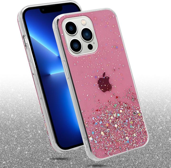 Produktbild Cadorabo TPU Cover funkelnder Glitter (Apple iPhone 13 Pro)