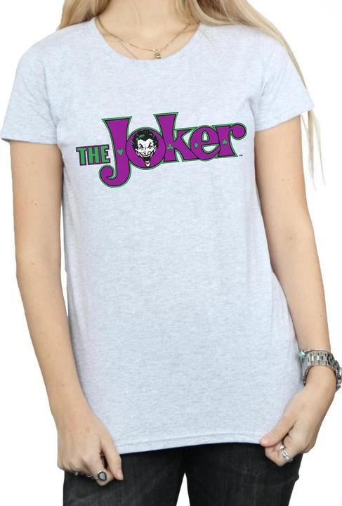 Image du produit - T-shirt THE JOKER TEXT LOGO - Femme (XL)