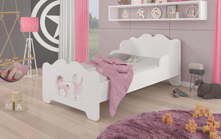 Immagine prodotto ADRK Furniture Letto con materasso XIMENA BALLERINA CON UNICORN 160x80 (160 x 80 cm)