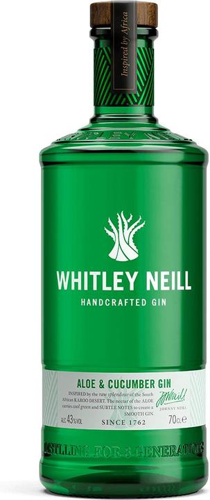 Produktbild Whitley Neill Aloe & Cucumber Dry Gin (1 x 70 cl)