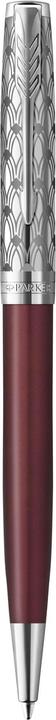 Produktbild Parker Kugelschreiber Sonnet Premium Metal & C.C. sw M (Edelstahl, Rot, 1 x)