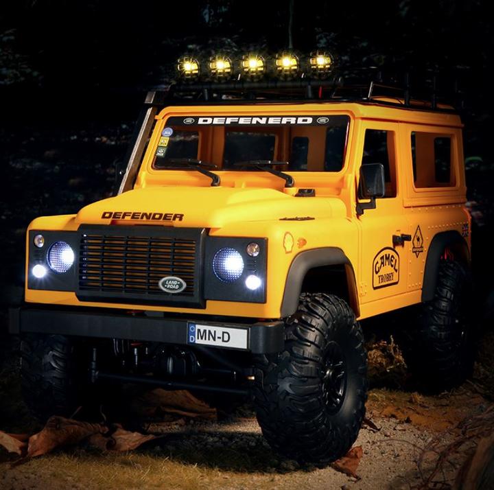 Actual product image Jjrc Land Rover Camel Remote-Controlled Car - Yellow