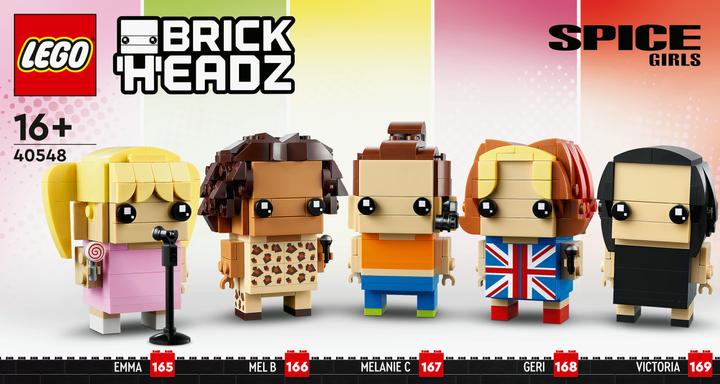 Image du produit LEGO BrickHeadz Hommage aux Spice Girls 40548 (40548, LEGO Brickheadz, LEGO difficiles à trouver)