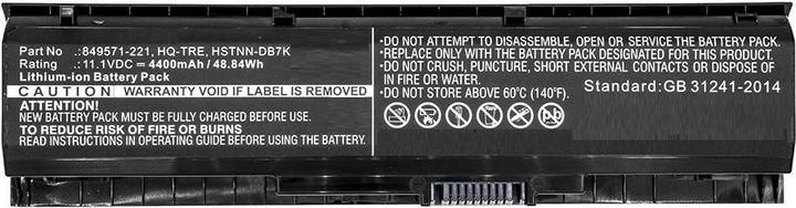 Image du produit CoreParts Batterie d'ordinateur portable Li-ion 4400 mAh 48.8 Wh (6 cellules, 4400 mAh)