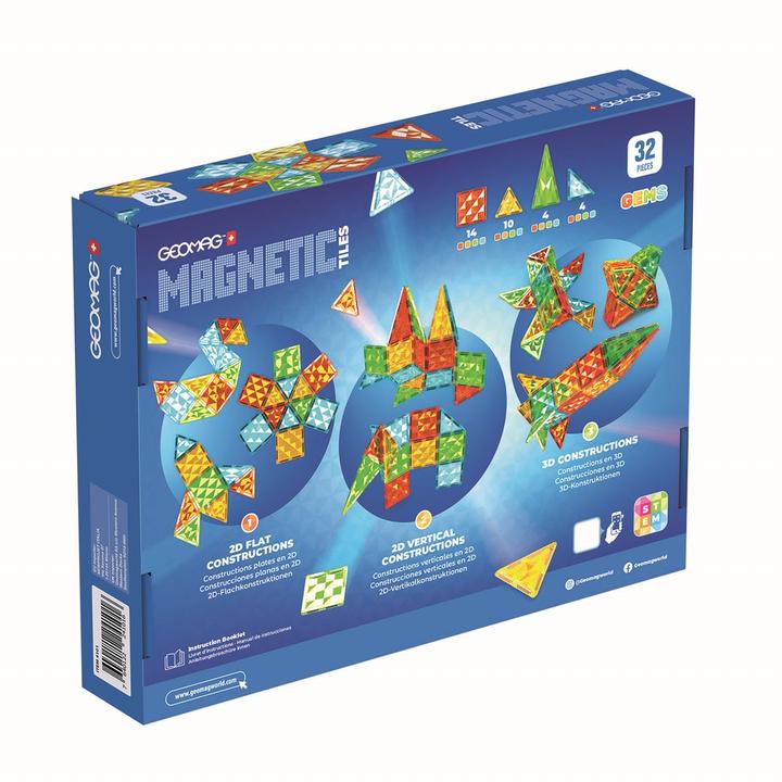 Image du produit Geomag Carreaux magnétiques
