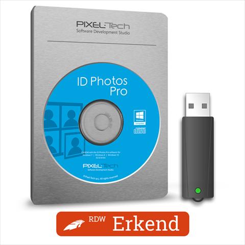 Image du produit Pixel-Tech Logiciel d'image d'identité IdPhotos Pro sur clé électronique