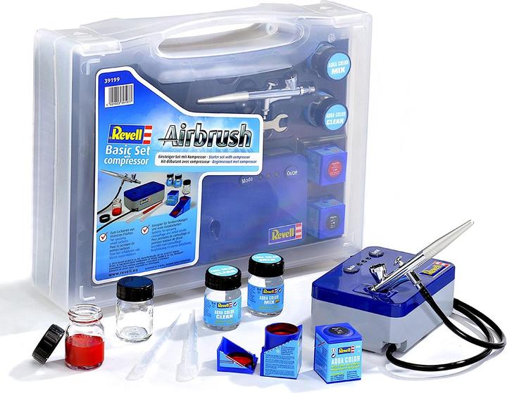 Produktbild Revell Airbrush Basic Set mit Kompressor