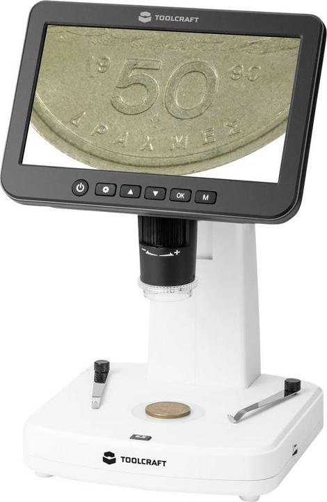 Produktbild Toolcraft TO-9407067 Digital-Mikroskop 300 x Auflicht, Durchlicht