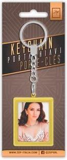 Actual product image ZEP Photo key ring AA9G Gold 35x45 mm (3.5 x 4.5 cm)