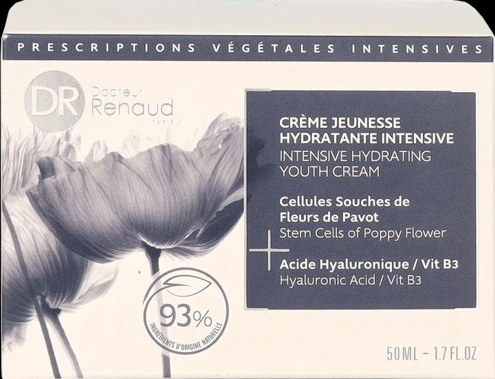 Produktbild Dr. Renaud Poppy Flower Intensive Hydrating Youth Cream - 50ml (50 ml, 24h Creme)