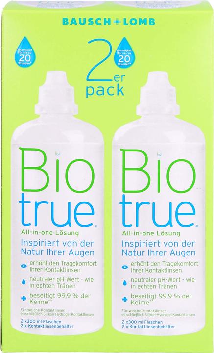 Actual product image Bausch + Lomb Bioture (All in One solution, 600 ml)