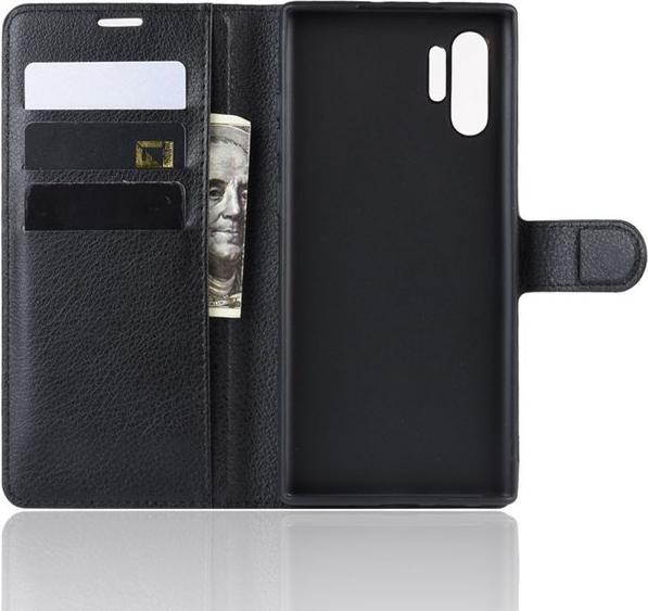 Produktbild MU Classic Litchi Leder Bookcover Series (Samsung Galaxy Note 10+ 5G, Samsung Galaxy Note 10+)