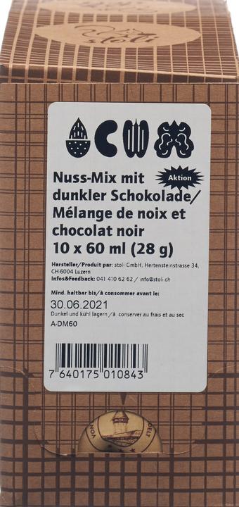 Produktbild Stoli Nuss-Mix Aktion mit dunkler Schokolade (388 g)
