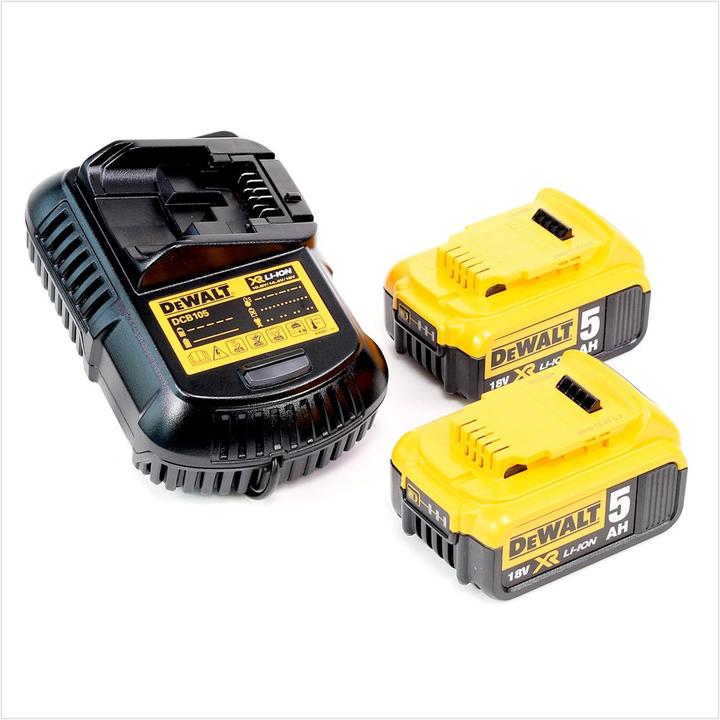 Actual product image DeWalt DCF 899 P2 Battery Impact Wrench 18V 950Nm Brushless Ball Ratchet + 2x Battery 5.0Ah + Charger (Rechargeable battery operated)