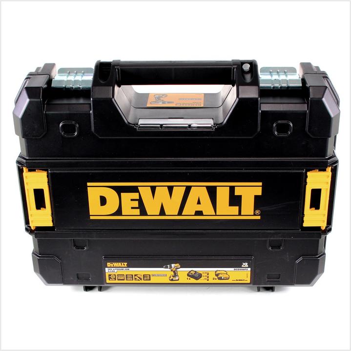 Productafbeelding DeWalt DCD 996 P1 Accu klopboormachine 18V 95Nm Borstelloos + 1x Accu 5,0Ah + Lader + TSTAK (Oplaadbare batterij)
