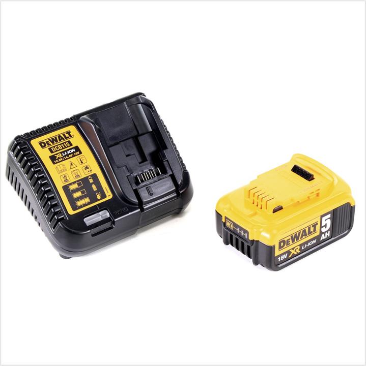 Productafbeelding DeWalt DCD 996 P1 Accu klopboormachine 18V 95Nm Borstelloos + 1x Accu 5,0Ah + Lader + TSTAK (Oplaadbare batterij)