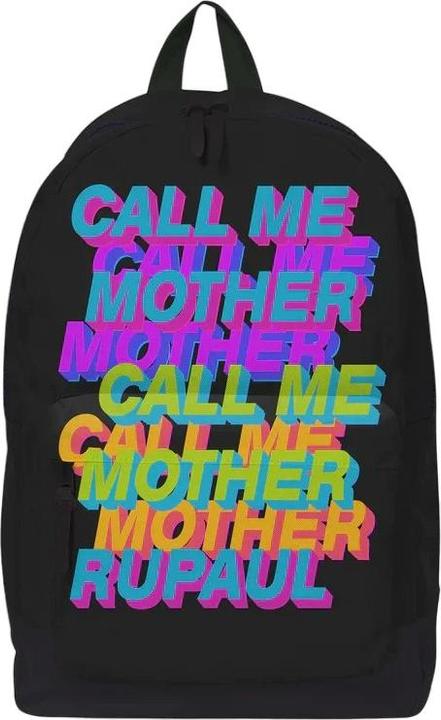 Actual product image Rocksax Call Me Mother RuPaul Backpack