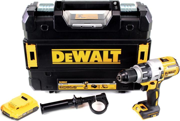 Actual product image DeWalt DCD 996 Battery impact drill 18V 95Nm Brushless + 1x Battery 2,0Ah + TSTAK - without charger (Rechargeable battery operated)