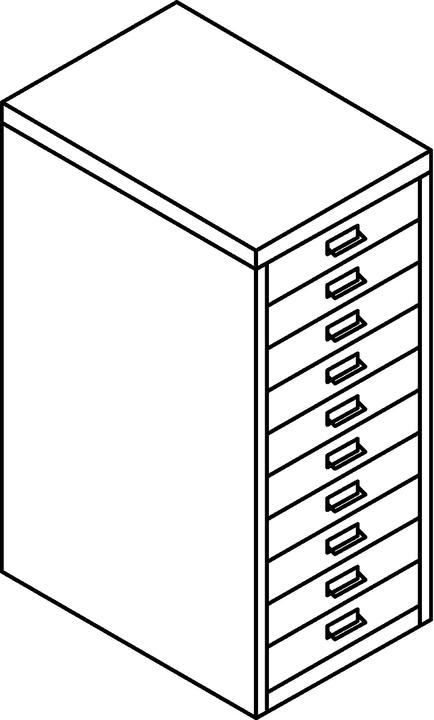 Voedingswaarden en ingrediënten Bisley MultiDrawer™ 29 Serie (27,5 x 38 x 59 cm)
