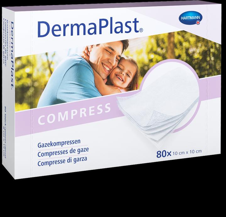 Image du produit DermaPlast Compress 10x10cm 80 pcs