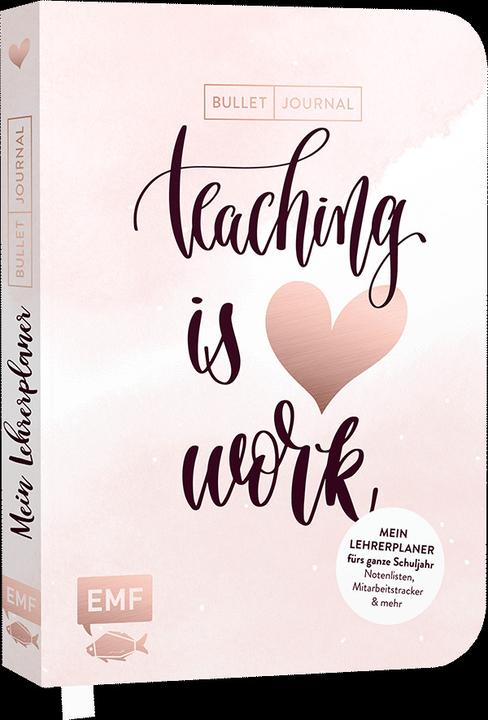 Produktbild Teaching is Heart work (21.6 x 15.3 cm, Blanko, Harter Einband)