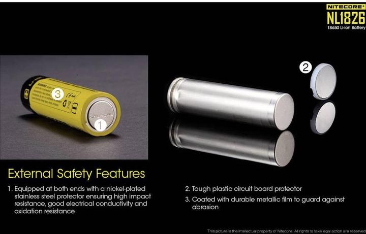 Produktbild Nitecore 18650 Rechargeable Battery 2600mAh