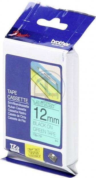 Actual product image Brother Tze-731 (1.20 cm, Green)