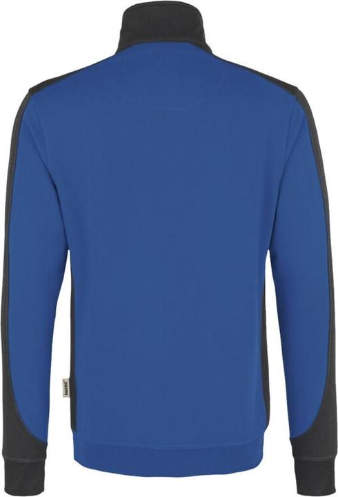 Produktbild Hakro Zip-Sweatshirt Contrast Performance royalb./anthr. 5XL (5XL)